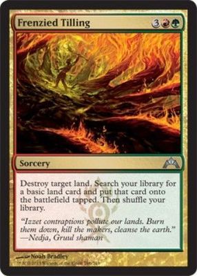 Frenzied Tilling 166/249 - Gatecrash Singles