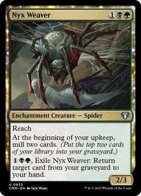 Nyx Weaver 0933 Commander Masters Singles