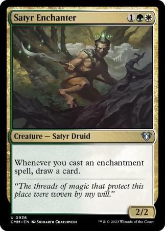 Satyr Enchanter 0936 Commander Masters Singles