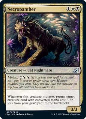Necropanther 196/274 - Ikoria: Lair of Behemoths Singles (Español)