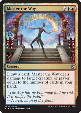 Master the Way 188/269 - Khans of Tarkir Singles