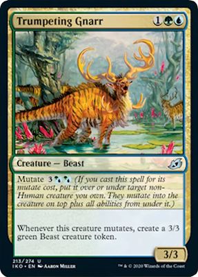 Trumpeting Gnarr 213/274 Ikoria: Lair of Behemoths Singles