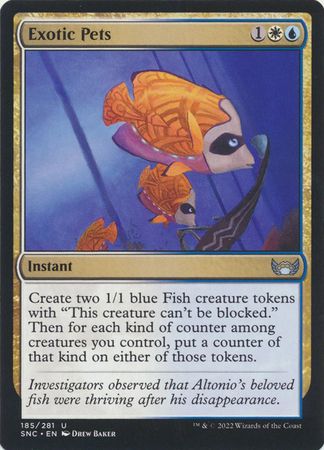 Exotic Pets 185/281 - Streets of New Capenna Singles