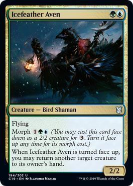 Icefeather Aven 194/302 Commander 2019 Singles