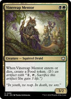 Vinereap Mentor 238 Bloomburrow Singles