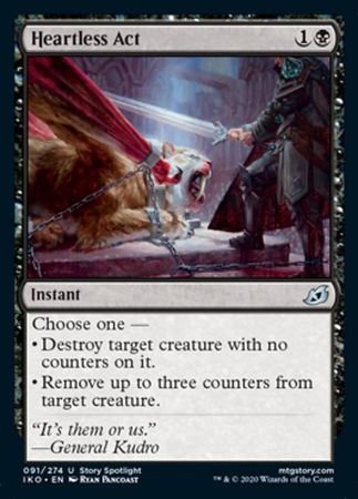 Heartless Act 091/274 Ikoria: Lair of Behemoths Singles