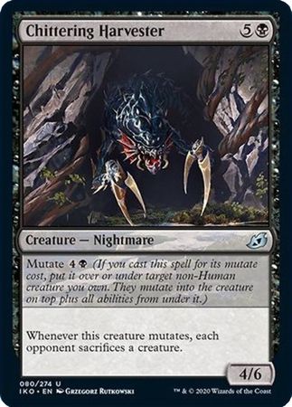 Chittering Harvester 080/274 - Ikoria: Lair of Behemoths Singles