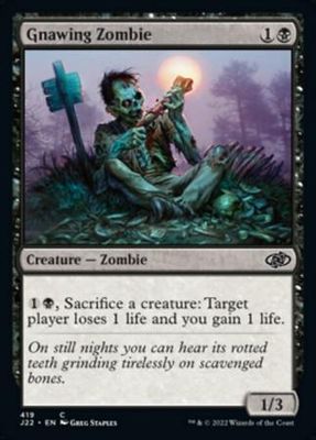 Gnawing Zombie 419 Jumpstart 2022 Singles