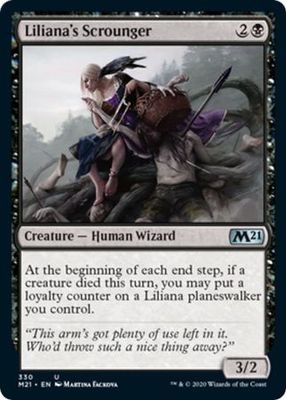 Liliana&#39;s Scrounger 330 - Planeswalker Deck Magic 2021 (M21) Singles