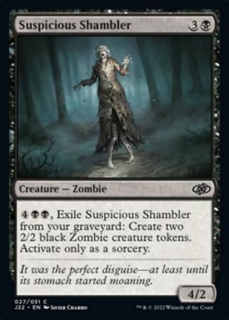 Suspicious Shambler 027/051 Jumpstart 2022 Singles