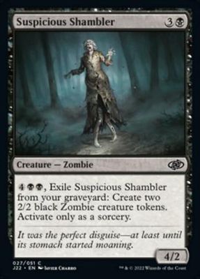 Suspicious Shambler 027/051 Jumpstart 2022 Singles