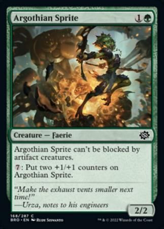 Argothian Sprite 168/287 The Brothers&#39; War Singles (Español)