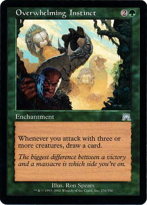 Overwhelming Instinct Onslaught Singles (Español)