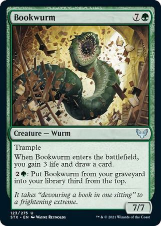 Bookwurm 123/275 Strixhaven: School of Mages Singles
