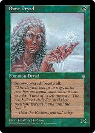 Rime Dryad Ice Age Singles