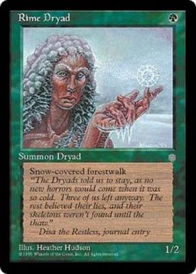 Rime Dryad Ice Age Singles