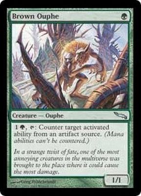Brown Ouphe Mirrodin Singles