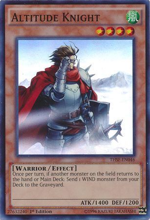Altitude Knight - THSF-EN046 - Super Rare 1st Edition The Secret Forces (THSF) 1st Edition Singles (italiano)