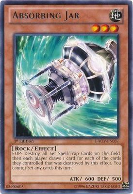Absorbing Jar - GAOV-EN037 - Rare 1st Edition Galactic Overlord 1st Edition Singles