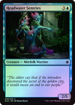 Headwater Sentries 058/279 - Foil Ixalan Foil Singles