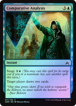 Comparative Analysis 051/184 - Foil Oath of the Gatewatch Foil Singles