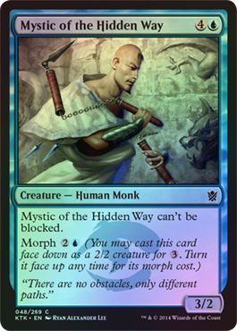 Mystic of the Hidden Way - Foil 048/269 Khans of Tarkir Foil Singles (Español)