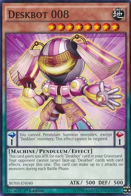 Deskbot 008 - BOSH-EN040 - Common 1st Edition Breakers of Shadow 1st Edition Singles