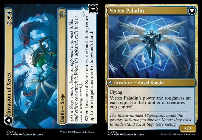 Invasion of Xerex // Vertex Paladin 0242 March of the Machine Singles