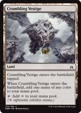 Crumbling Vestige 170/184 Oath of the Gatewatch Singles