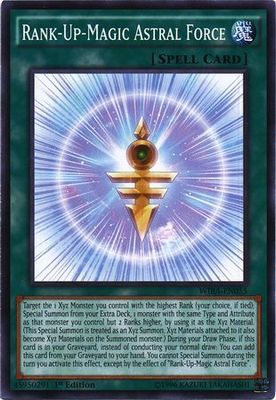 Rank-Up-Magic Astral Force - WIRA-EN055 - Common 1st Edition Wing Raiders 1st Edition Singles (espanol)
