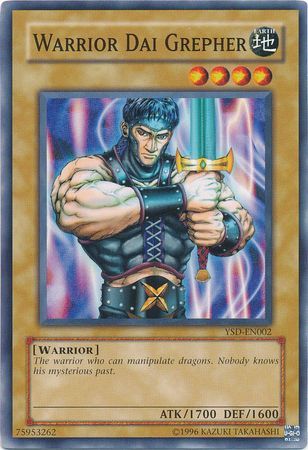 Warrior Dai Grepher - YSD-EN002 - Common Unlimited Starter Deck: GX (2006) [YSD] Unlimited Singles
