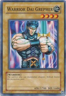 Warrior Dai Grepher - YSD-EN002 - Common Unlimited Starter Deck: GX (2006) [YSD] Unlimited Singles