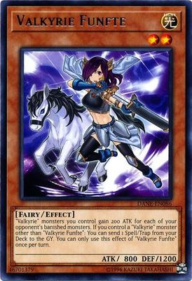 Valkyrie Funfte - DANE-EN086 - Rare Unlimited Dark Neostorm Unlimited Singles