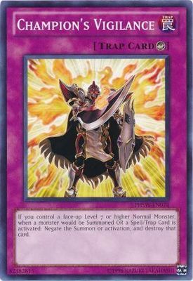Champion&#39;s Vigilance - PHSW-EN074 - Common Unlimited Photon Shockwave Unlimited Singles