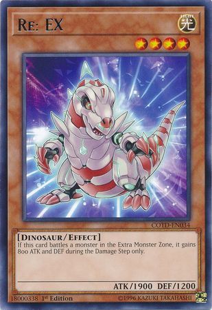 Re: EX - COTD-EN034 - Rare 1st Edition Code of the Duelist 1st Edition Singles