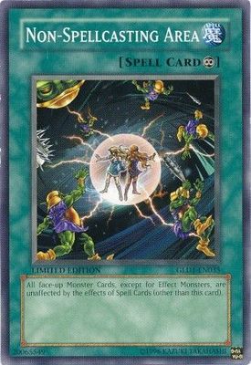 Non-Spellcasting Area - GLD1-EN035 - Common Gold Series 1 (2008) [GLD1]