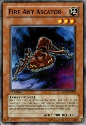 Fire Ant Ascator - ABPF-EN020 - Common 1st Edition Absolute Powerforce [ABPF] 1st Edition Singles
