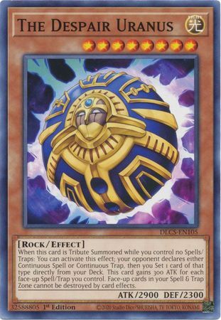 The Despair Uranus - DLCS-EN105 - Common 1st Edition Dragons of Legend The Complete Series 1st Edition Singles (espanol)