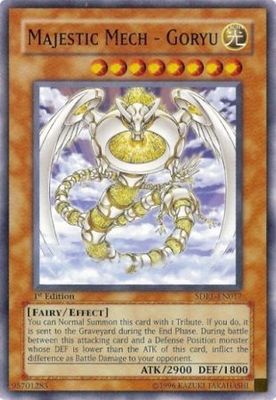 Majestic Mech - Goryu - SDRL-EN017 - Common 1st Edition Structure Deck: Rise of the Dragon Lord 1st Edition Singles