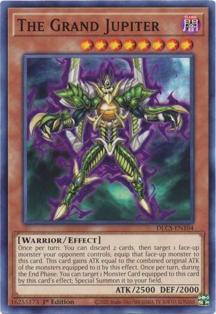 The Grand Jupiter - DLCS-EN104 - Common 1st Edition Dragons of Legend The Complete Series 1st Edition Singles