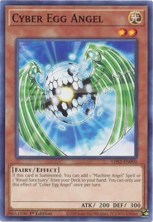 Cyber Egg Angel - LDS2-EN090 - Common 1st Edition Legendary Duelists: Season 2 [LDS2] 1st Edition Singles