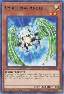 Cyber Egg Angel - LDS2-EN090 - Common 1st Edition Legendary Duelists: Season 2 [LDS2] 1st Edition Singles