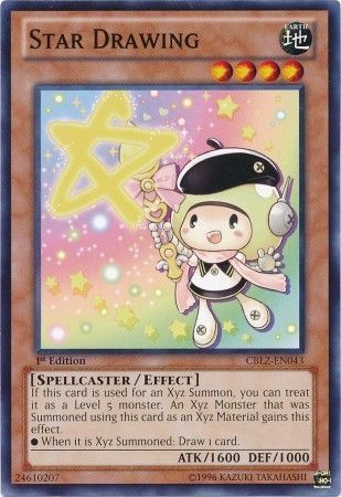 Star Drawing - CBLZ-EN043 - Common 1st Edition Cosmo Blazer 1st Edition Singles (espanol)