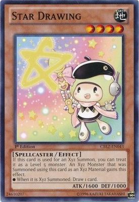 Star Drawing - CBLZ-EN043 - Common 1st Edition Cosmo Blazer 1st Edition Singles (espanol)
