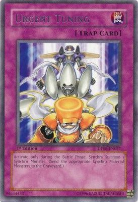 Urgent Tuning - DP08-EN027 - Rare 1st Edition Duelist Pack: Yusei [DP08] 1st Edition Singles