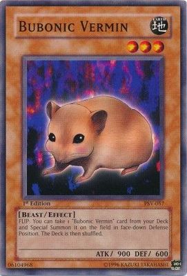 Bubonic Vermin - PSV-057 - Common 1st Edition Pharaoh&#39;s Servant [PSV] 1st Edition Singles