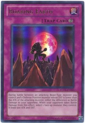 Roaring Earth - YDT1-EN003 - Ultra Rare Yu-Gi-Oh! Promo Cards