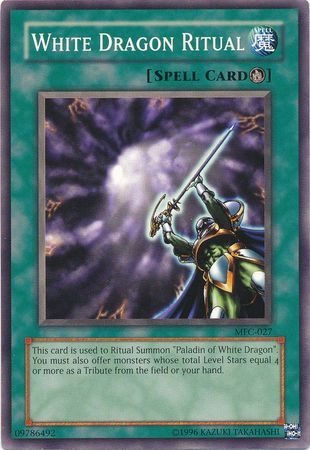 White Dragon Ritual - MFC-027 - Common Unlimited Magician&#39;s Force [MFC] Unlimited Singles