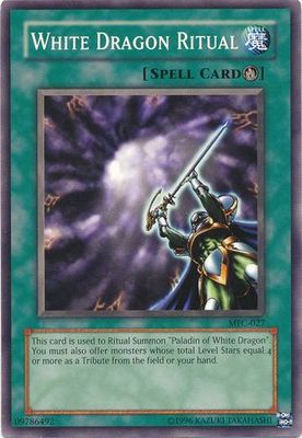 White Dragon Ritual - MFC-027 - Common Unlimited Magician&#39;s Force [MFC] Unlimited Singles