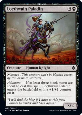 Locthwain Paladin 093/269 - Throne of Eldraine Singles
